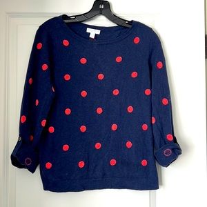 Charter club petite dot sweater